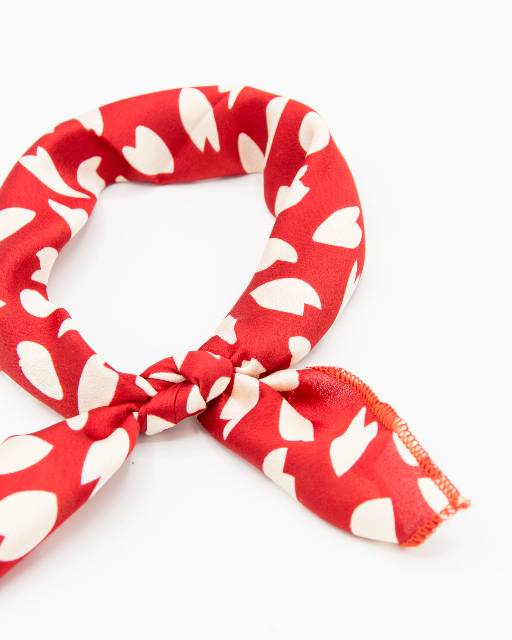 Foulard bandana rouge foncé : vente de foulards bandana pas cher